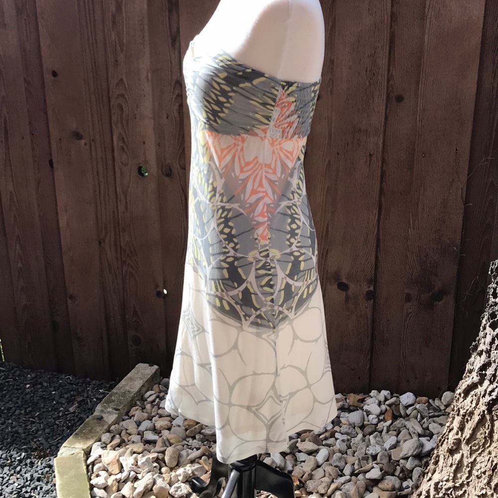 {Free People} VINTAGE Strapless Dress 💐 - Picture 3 of 7